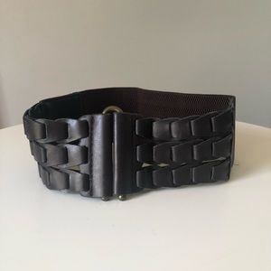 Dark Brown Wide Belt